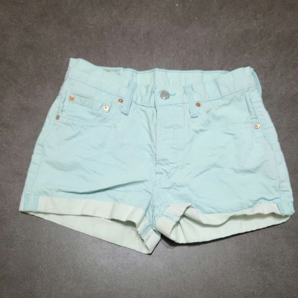 Levi's Pants - Levi's 501 light blue jean shorts. Size 29